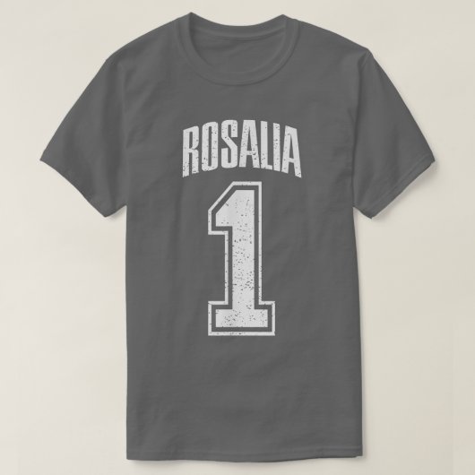 Rosalia Supporter Numéro 1 T-shirt du plus grand v (Design devant)