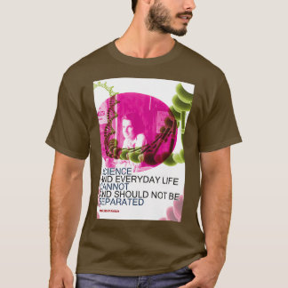 Rosalind Franklin Inspirerend Citaat 2 Wetenschap  T-shirt