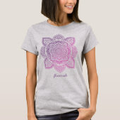 Rosaline Mandala Personalized T-Shirt (Devant)