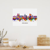 Rosario Argentina Skyline Poster (Keuken)