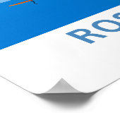 Rosario Argentinië Reisprint Poster (Hoek)