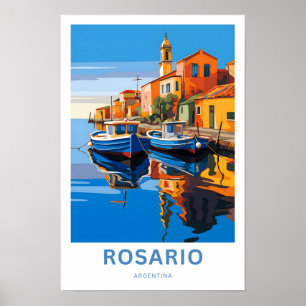 Rosario Argentinië Reisprint Poster