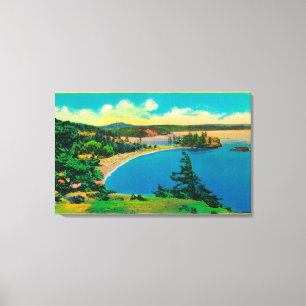 Rosario Beach in San Juan Islands, Washington Canvas Afdruk