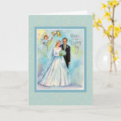 Rosary Bride Groom Angel Kaart (Gele Bloem)