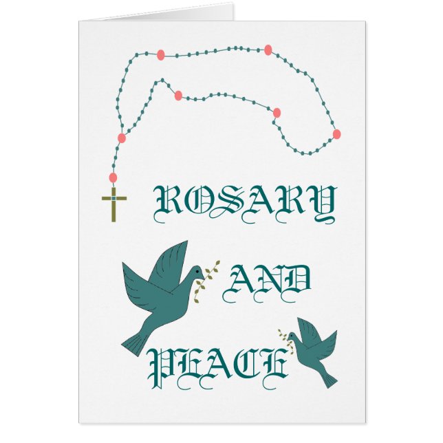 ROSARY EN PEACE (Voorkant)