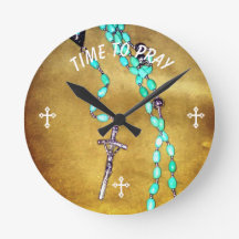 Rosary klok Tijd om te bidden