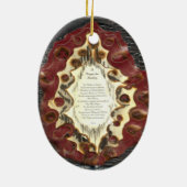 Rosary & Prayer for Healing Keramisch Ornament (Achterkant)