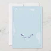 Rosary Religious Uitnodiging (Achterkant)