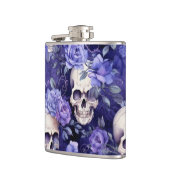 Rosas violetas con calaveras heupfles (Links)