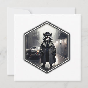 Roscoe Raccoon Privé-detective Kaart