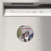 Roscoe's klas, ik hou van Pitbulls Magneet (Insitu (Vaatwasser))