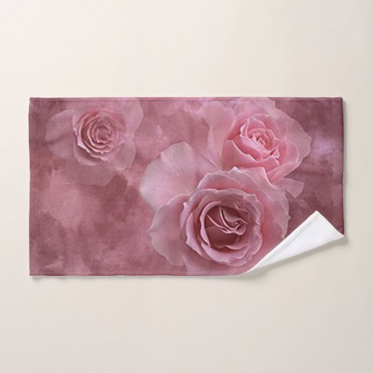 Rose (Serviette à main)