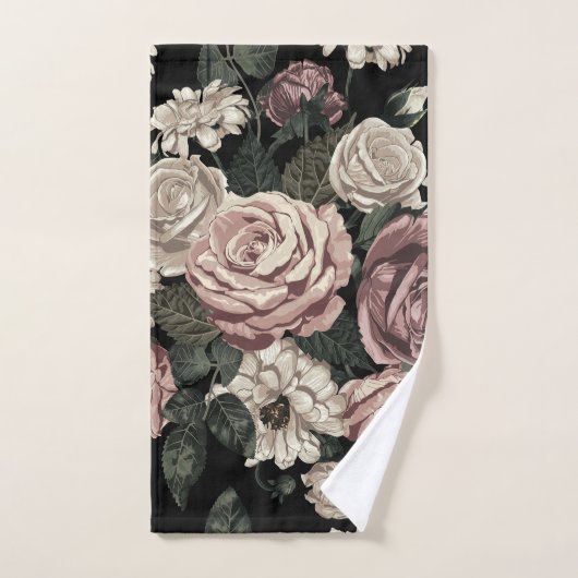 rose (Serviette à main)