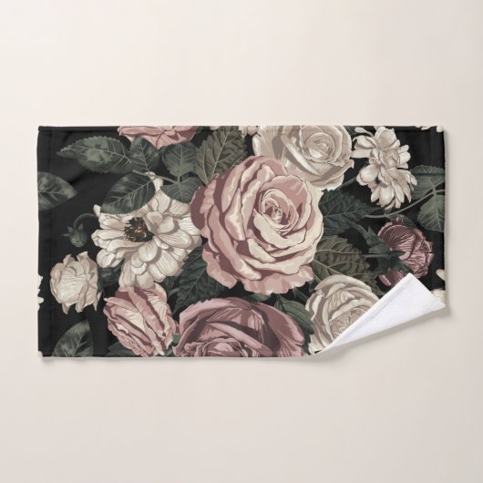 rose (Serviette à main)