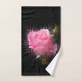 rose (Serviette à main)