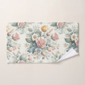 Rose (Serviette à main)