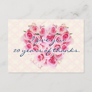 ROSE　感謝　カード BEDANKKAART