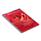 Rose 70e anniversaire Célébration sur mesure Livre (Côté Droit)
