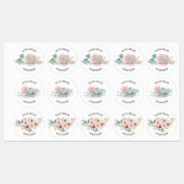 Rose à fleurs étanche succulent nom étiquette (Feuille)