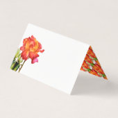 Rose à thé hybride mariage rouge orange (Back)