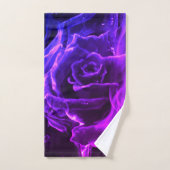 rose Abstrait (Serviette à main)