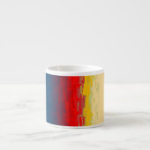 Rose Abstrait Espresso Mug (Devant)