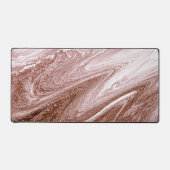 Rose Abstrait Gold White Abstrait (Recto)