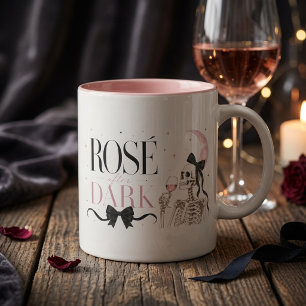 Rosé After Dark Skelet Halloween Mok
