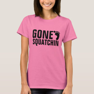ROSE ALLÉ DE T-SHIRT DE SQUATCHIN