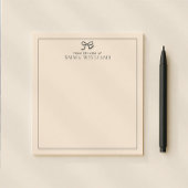 rose, arc, du bureau du bloc-notes