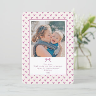 Rose, arrière - plan du coeur, carte photo de la f