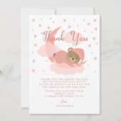 Rose au-dessus de la lune Sleeping Bear Carte de r (Devant)