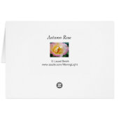 Rose automne (Dos Horizontal)