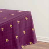 Rose avec or Accent Houndstooth Nappe (In Situ)