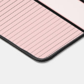 Rose avec Pinstripes Noires (Coin)