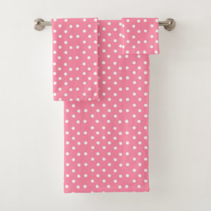 Rose avec points blancs