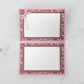 Rose B de carte de la fille TY de guépard (Intérieur)