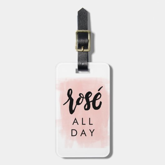 Rosé Bagagelabel (Voorkant verticaal)