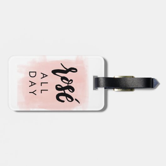 Rosé Bagagelabel (Achterkant horizontaal)
