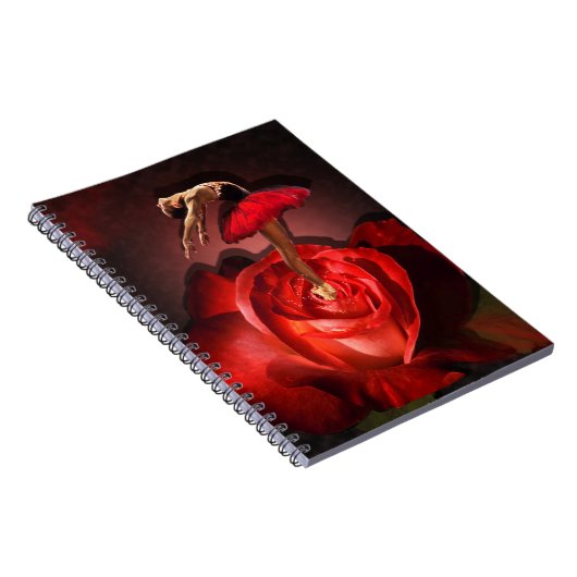 Rose Ballerina - Carnet (Côté Droit)