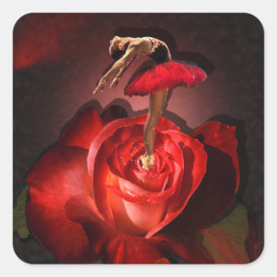 Rose Ballerina - Stickers