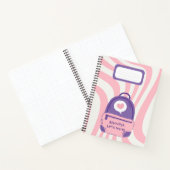 Rose "Bismillah Apprenons !" Carnet (Intérieur)