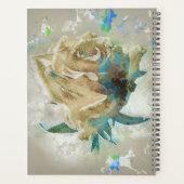 Rose blanche Abstraite (Dos)