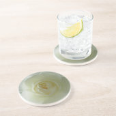 Rose blanche Dessous de verre Sunny Roses cadeaux  (Côté)