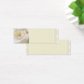 Rose blanche et dentelle (Bureau)