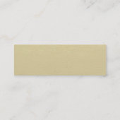 Rose blanche Floral Gold Mariage Cartes de site We (Dos)