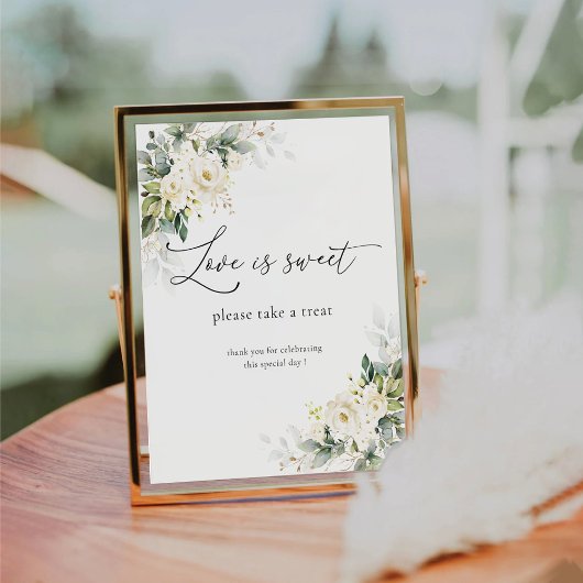 Rose blanche L'amour floral est signe doux