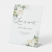 Rose blanche L'amour floral est signe doux (Recto)