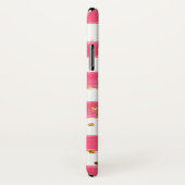 Rose, Blancs, Coque de cellule Confetti Or (Dos/Droite)