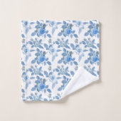 Rose bleu (Gant de toilette)